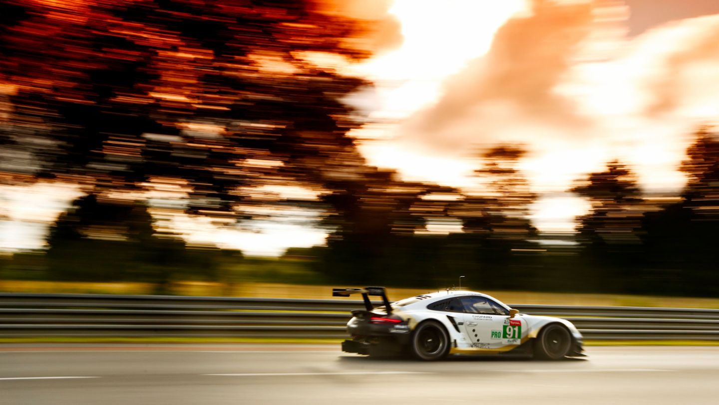 911 RSR (91), free practice, FIA WEC, Le Mans, 2019, Porsche AG