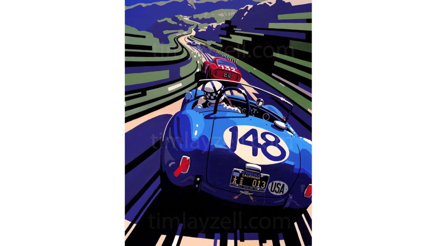 Artwork by Tim Layzell, 2020, Porsche AG