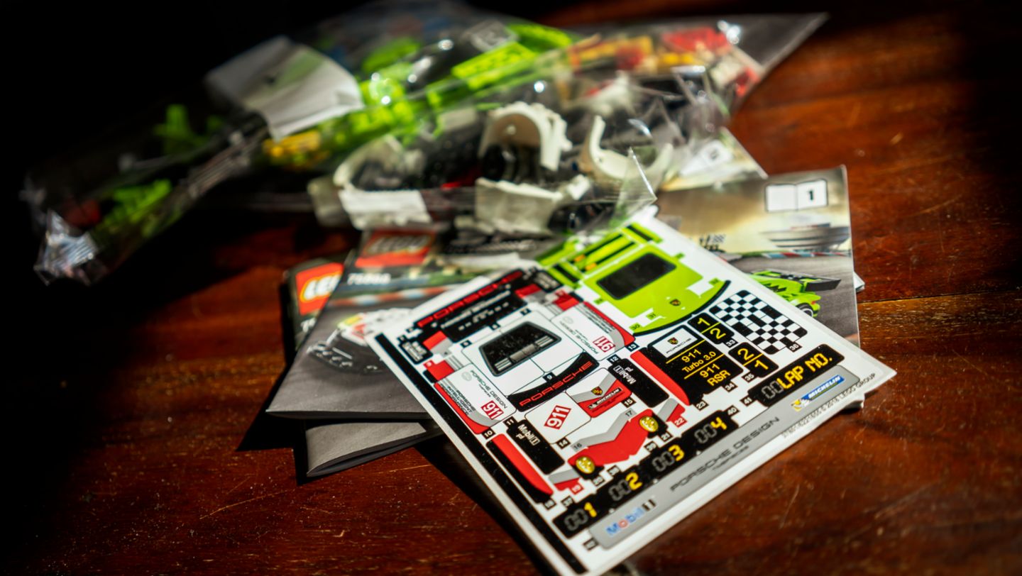 Nachbildung aus Lego, 2020, Porsche AG