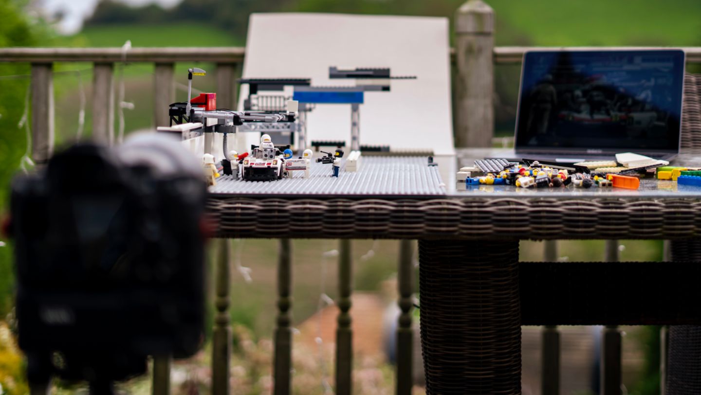 Nachbildung aus Lego, 2020, Porsche AG
