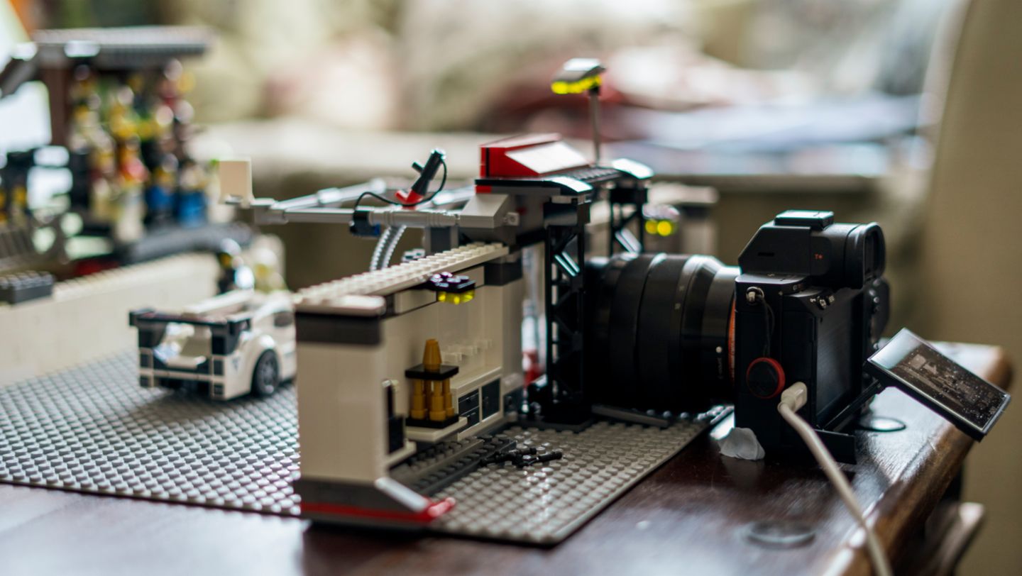 Nachbildung aus Lego, 2020, Porsche AG