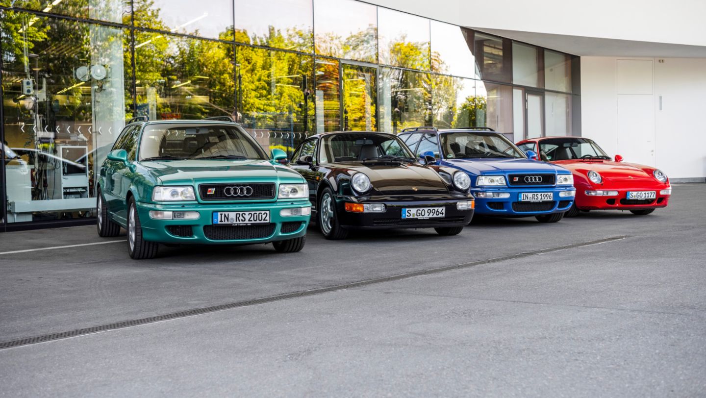 Audi Avant RS2, 911, 2021, Porsche AG