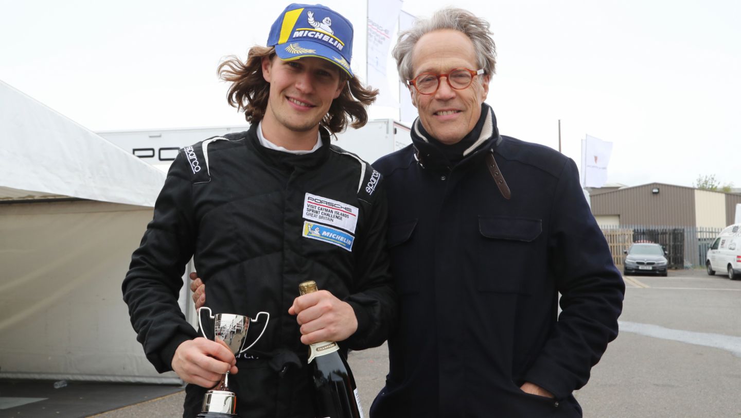 Charlie March, Charles Gordon-Lennox, Duke of Richmond, l-r, 2021, Porsche AG