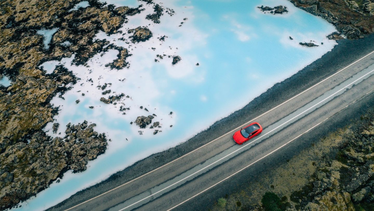 Taycan Turbo S, Iceland, 2021, Porsche AG