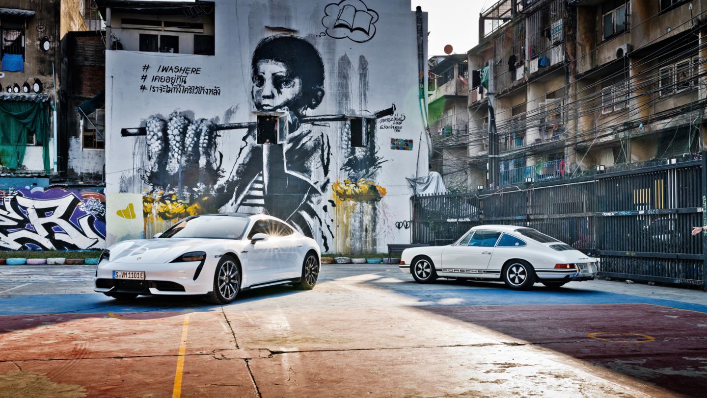 Taycan, Turbo, 911, Nan Province, Thailand, 2021, Porsche AG
