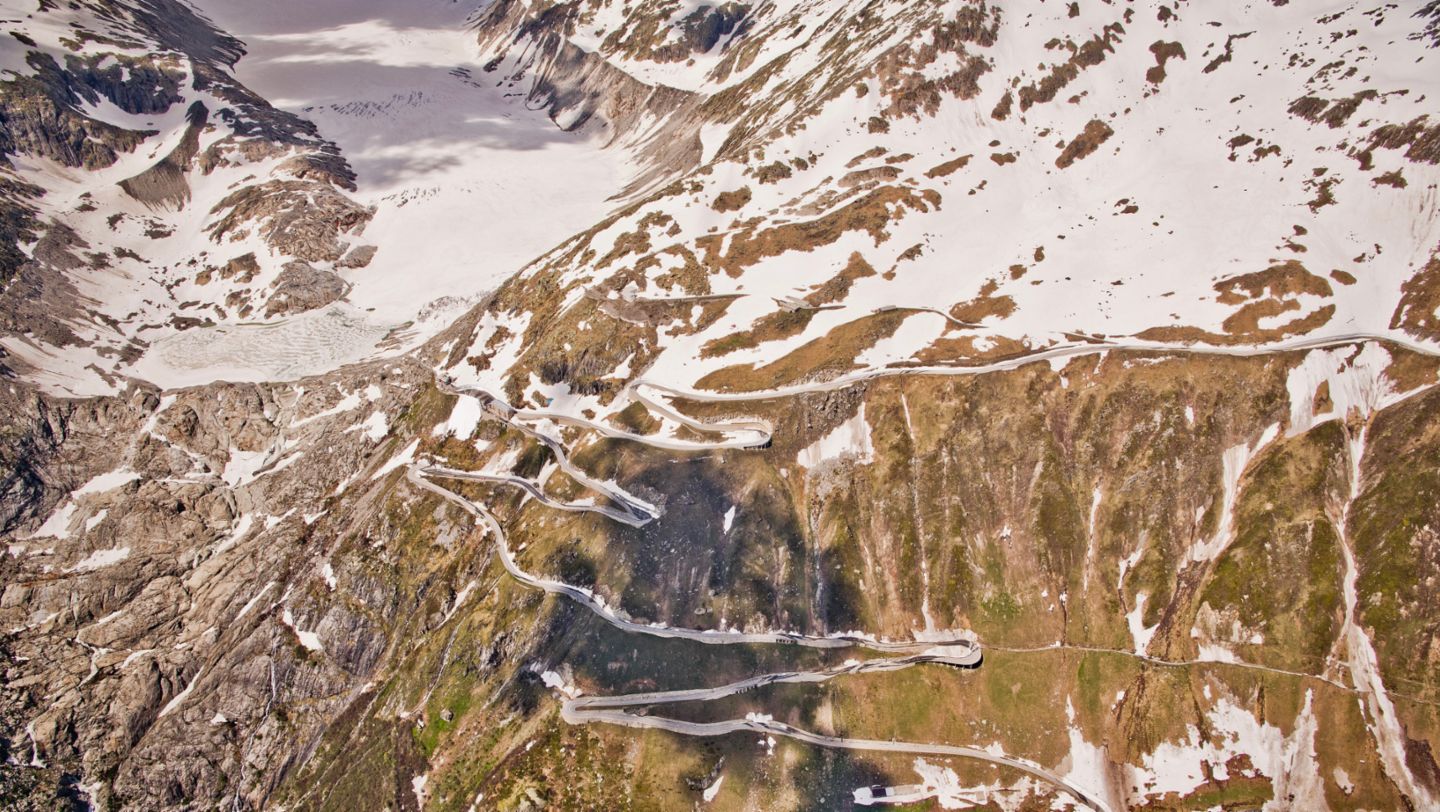 Furka Pass, Switzerland, 2021, Porsche AG