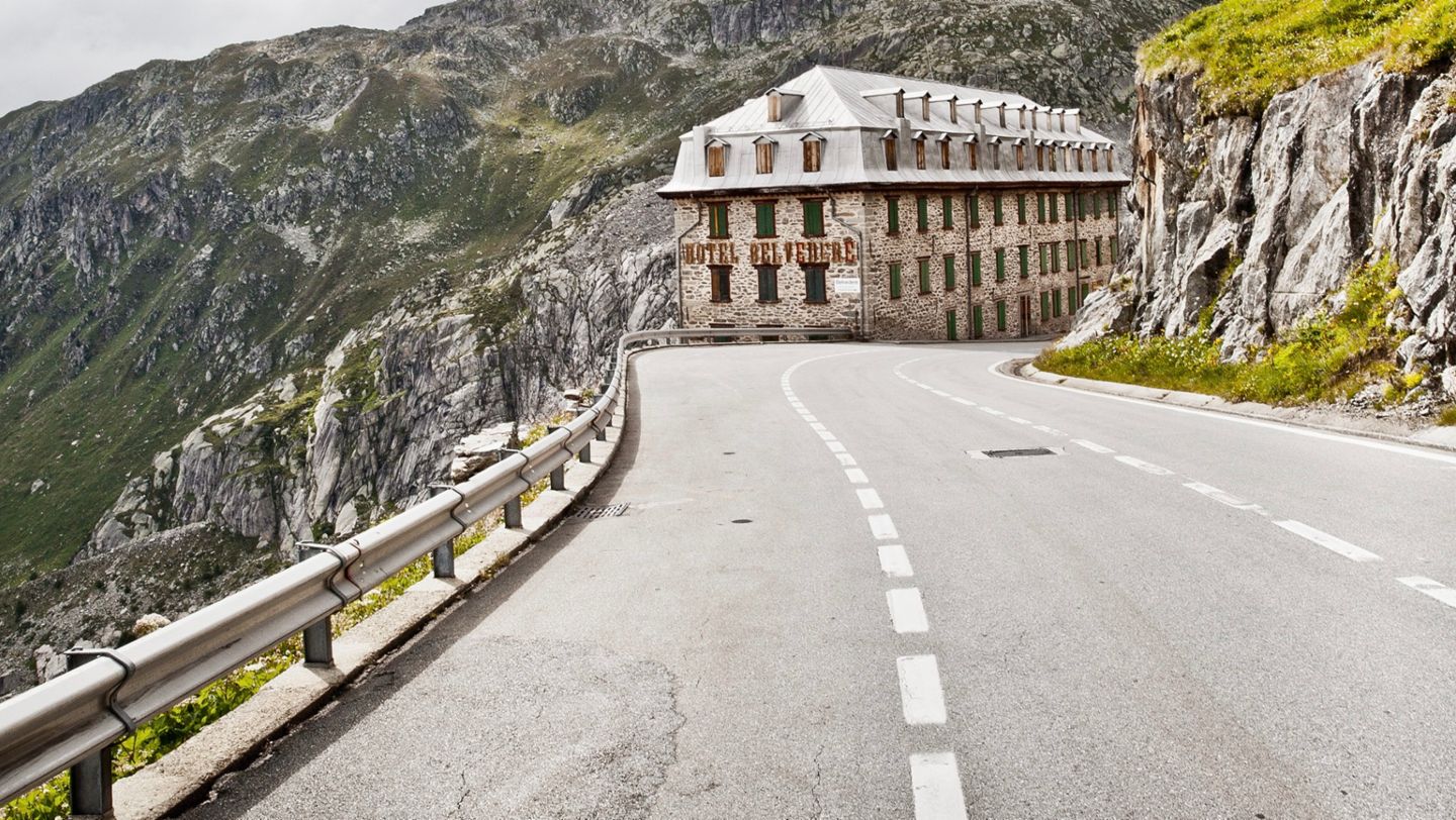 Furka Pass, Switzerland, 2021, Porsche AG
