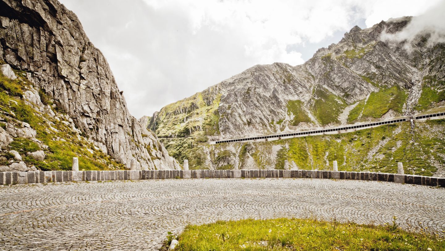 Gotthard Pass, Switzerland, 2021, Porsche AG