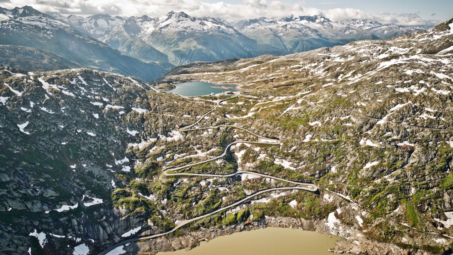 Grimsel Pass, Switzerland, 2021, Porsche AG