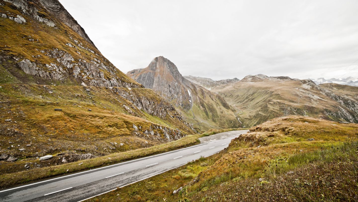 Nufenen Pass, Switzerland, 2021, Porsche AG
