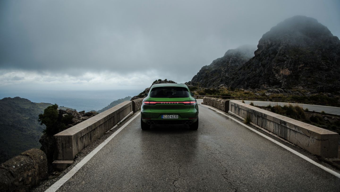 Macan S, Sa Calobra, Cap de Formentor, Mallorca, 2021, Porsche AG