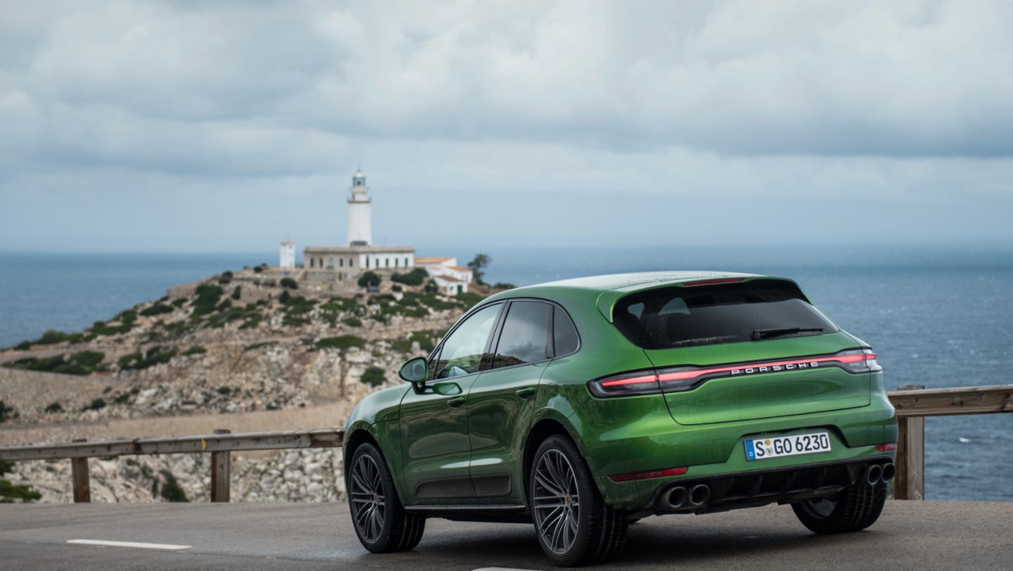 Macan S, Sa Calobra, Cap de Formentor, Mallorca, 2021, Porsche AG