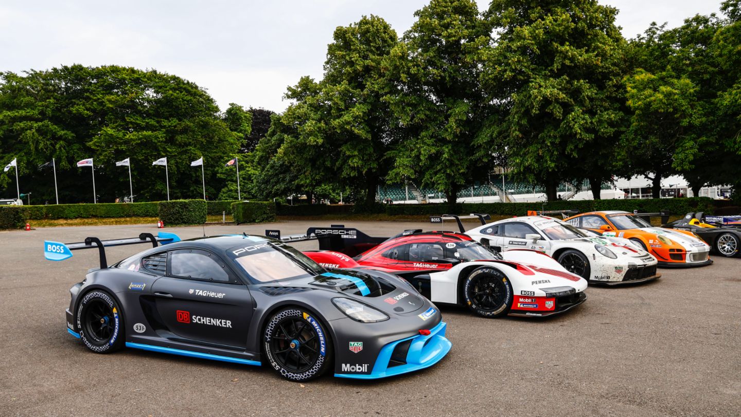 GT4 ePerformance, Festival de la Velocidad de Goodwood, 2022, Porsche AG