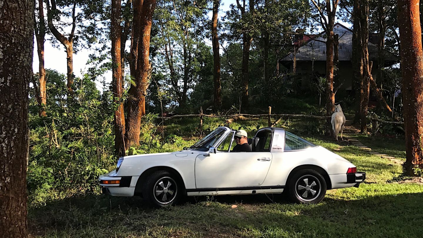Jay Aldeguer, Porsche 911 Targa, Philippines, 2023, Porsche AG
