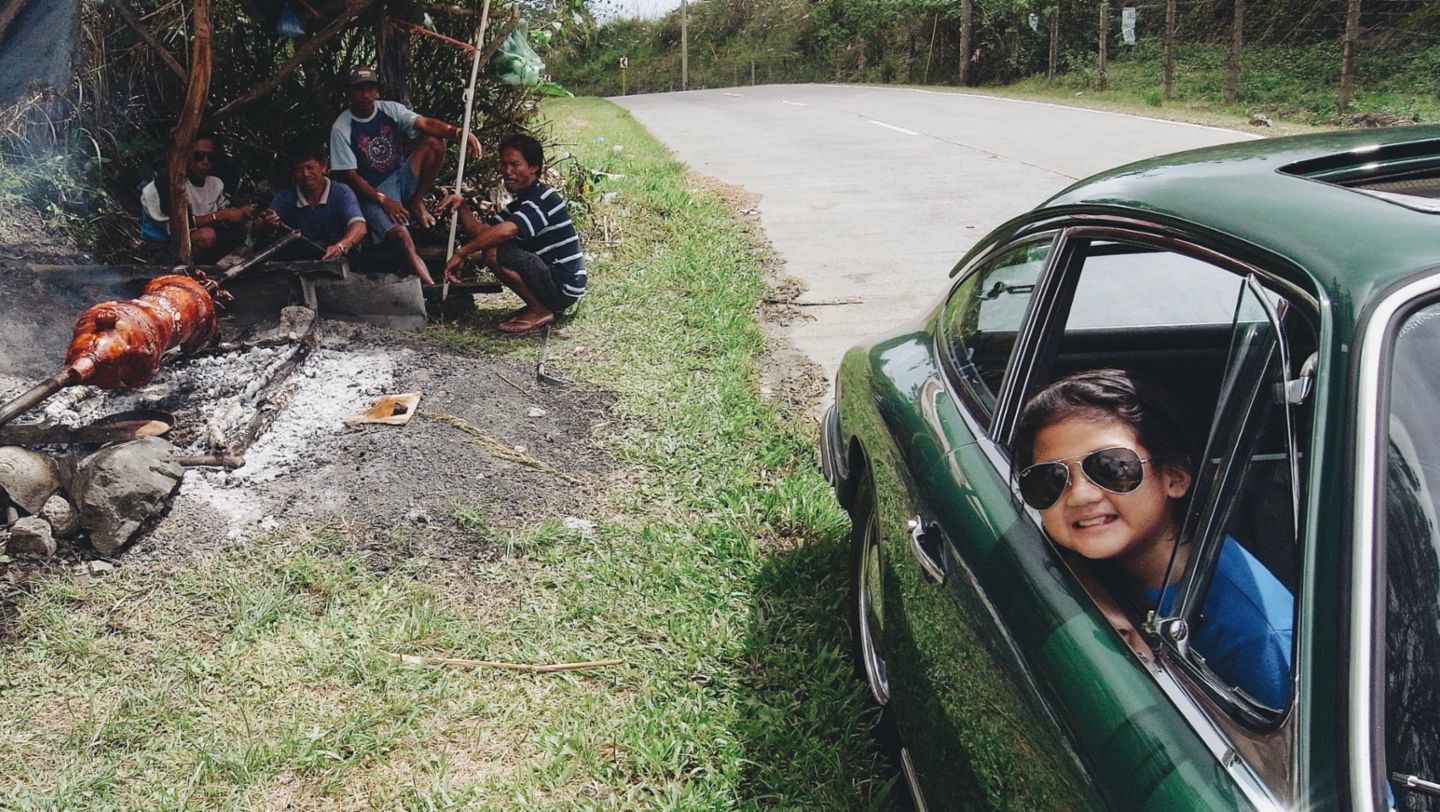 Jay Aldeguer's daughter, Porsche 911 E, Philippines, 2023, Porsche AG