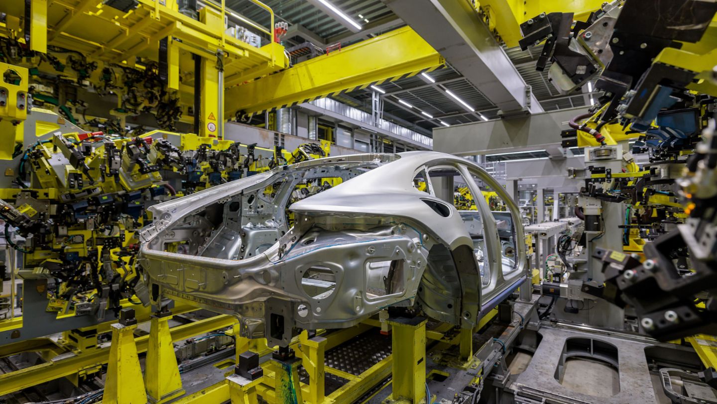 Karosseriebau, Porsche Werk Leipzig, 2024, Porsche AG