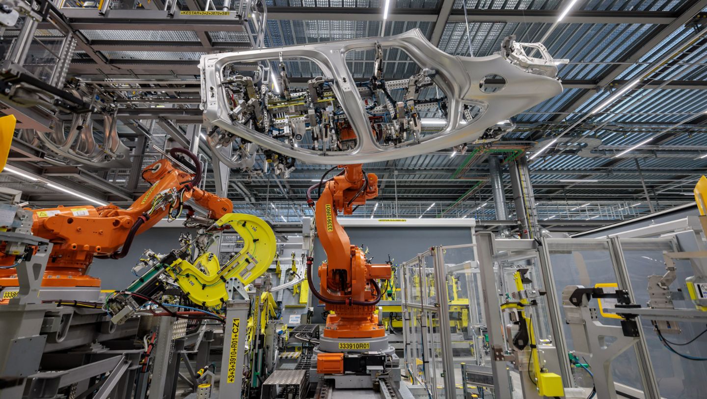 Karosseriebau, Porsche Werk Leipzig, 2024, Porsche AG