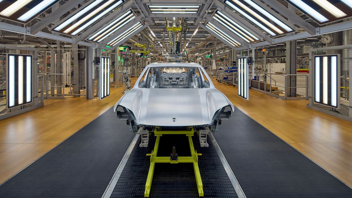 Karosseriebau, Porsche Werk Leipzig, 2024, Porsche AG