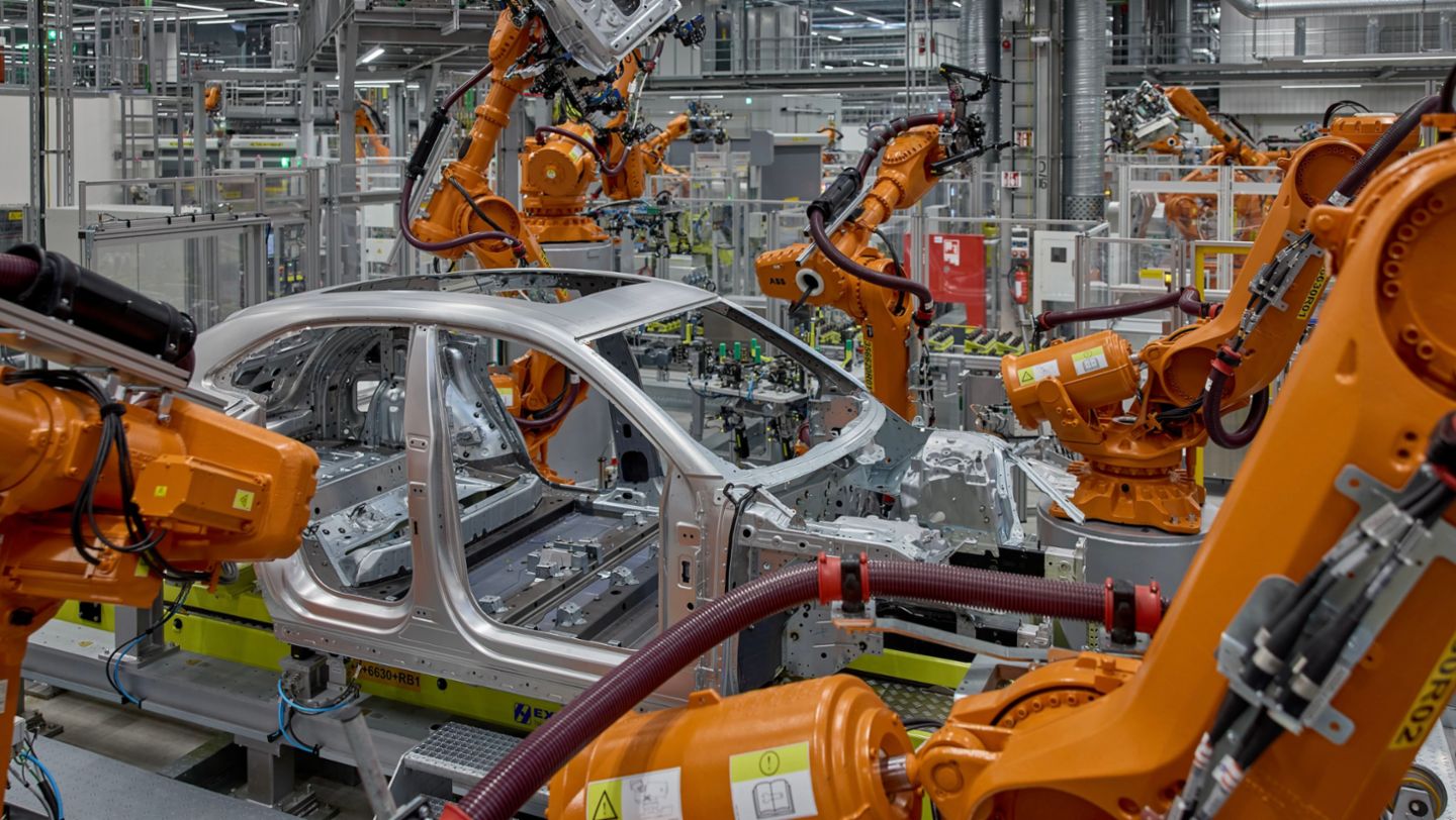 Karosseriebau, Porsche Werk Leipzig, 2024, Porsche AG