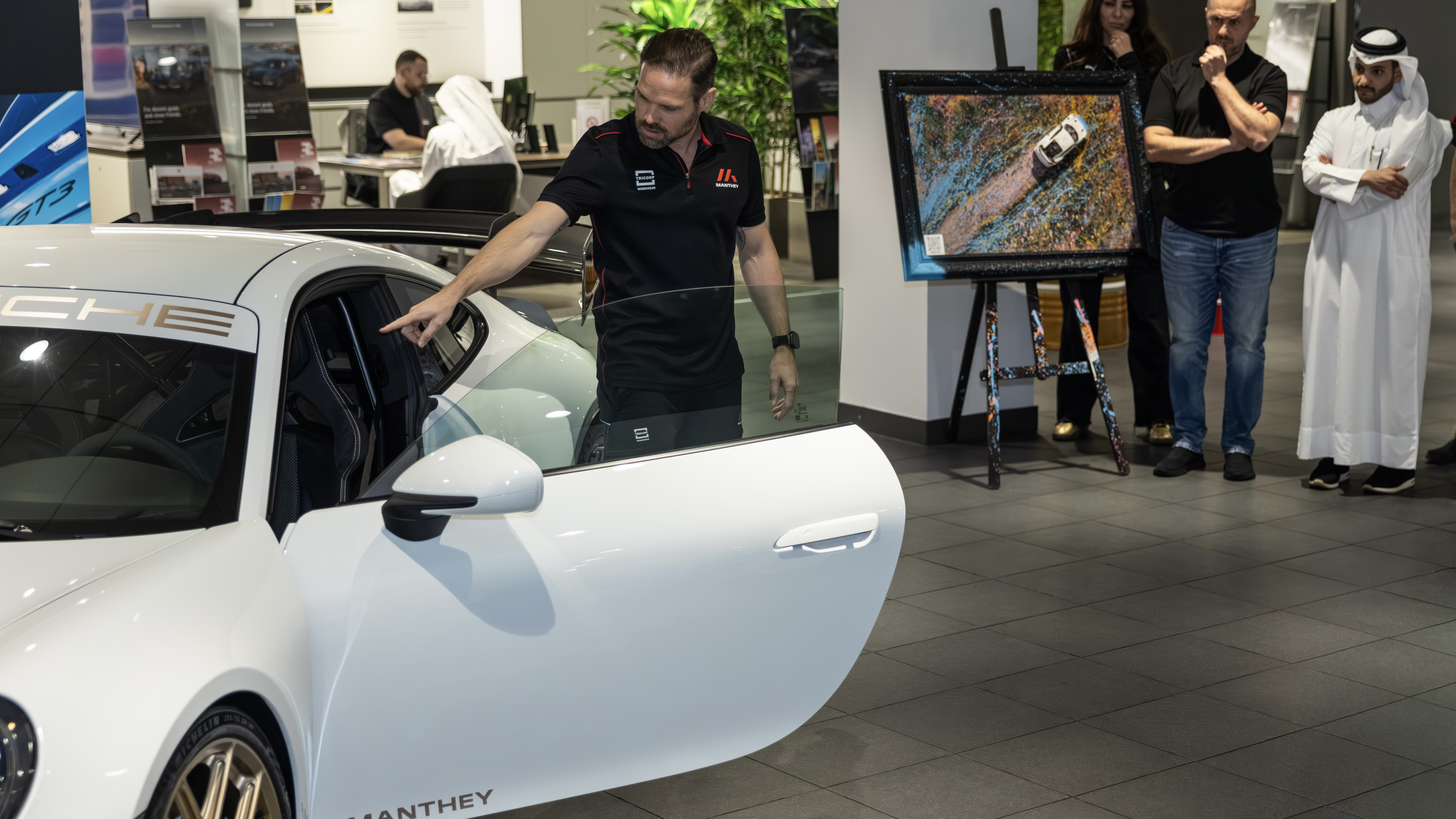 911 GT3 with Manthey kit, presentation event, Qatar, 2025, Porsche Middle East
